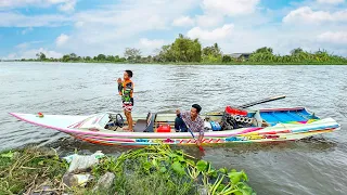 11 Year Old Drag Races a Honda K20 Boat in Thailand!