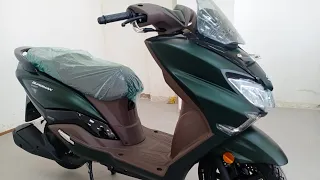 New Colour arrived!!! |Pearl Matte Shadow Green Ride Connect Edition |OBD2 Model 2023 Burgman Street