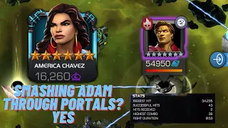 America Chavez Is Too Sparkly For Adam Warlock | Marvel Contest of Champions