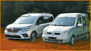 Renault KANGOO I vs KANGOO 2021 🇫🇷 C'est la 4L d'aujourd'hui !