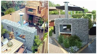 Landscape design ideas: gabions! 80 beautiful garden and backyard ideas!