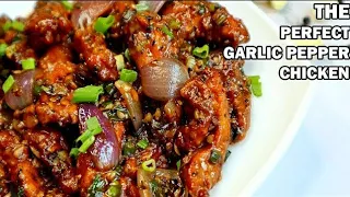 Garlic Black Pepper Chicken Recipe | Cooking With Benazir