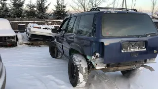 Jeep ZJ 5.2 замена сальников штока выбора передачи и штока кик-дауна