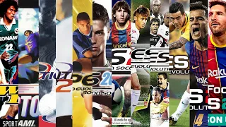 Evolução Dos Jogos PES [4K] 1995-2020 ⚽