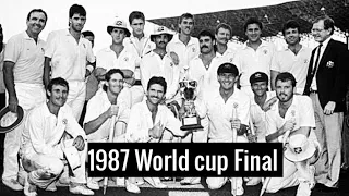 Cricket World Cup Final ( 1987 )