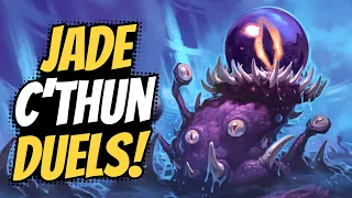 Jade C'Thun Bounce Duels! Buffed Golem Discard Duels! | Hearthstone