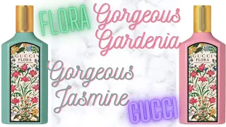 2022 GORGEOUS JASMINE y GORGEOUS GARDENIA FLORA GUCCI EDP ¡Me tienen fascinada!