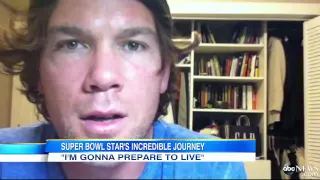 NFL Hero Battling ALS Creates Video Journal for Son