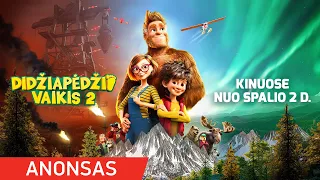 DIDŽIAPĖDŽIO VAIKIS 2 (Bigfoot Family) Lithuanian trailer