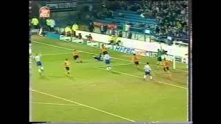 WEDNESDAY 0-0 WOLVERHAMPTON WANDERERS, FA CUP 4TH ROUND, 30/1/1995