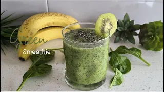 The ONLY Green Smoothie Recipe You Need To Know | Easy Breakfast Smoothie |