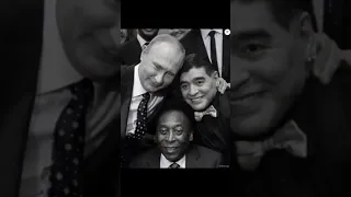 Putin, Maradona and Pele in a single photo🤯 #Shorts