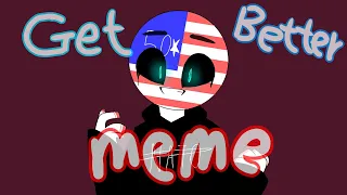 (countryhumans) Get Better MEME [우당탕탕 면접밈]