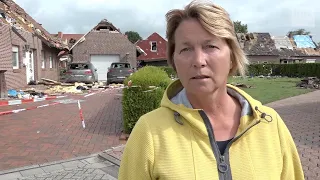 Tornado in Ostfriesland – Anwohner sehen Großheide in Trümmern