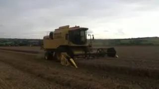 New Holland TX64, barley harvest 2011