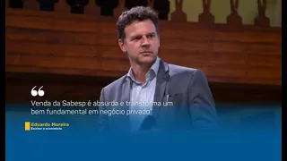 Eduardo Moreira: "Proposta de venda da Sabesp é absurda"