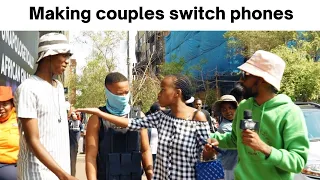 NiyaThembana Na? Ep40 | Making couples switch phones| Maboneng | Loyalty test