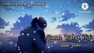 Sunn Raha Hai ( Slowed + Reverb ) lo-fi Song #music 🎵 #lofibeates #sunn