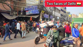 Walking tour of Old Delhi || Ajmeri Gate | Old Delhi Market | India walk tour