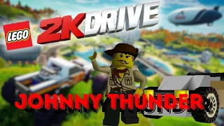 Lego 2K Drive vs Lego Racers - How to make Johnny Thunder's racer