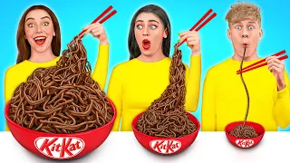 Défi De Grande, Moyenne ou Petite Assiette | Moments marrants TeenDO Challenge