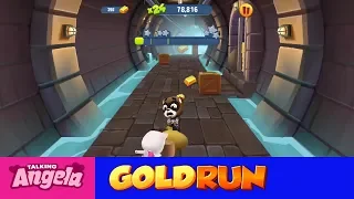 My Talking Angela Gold Run Play for Children Full Episode #8