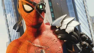 CYBER SPIDER-MAN SUIT in SPIDER-MAN PS4 SILVER LINING DLC Walkthrough Gameplay (Marvel's Spider-Man)