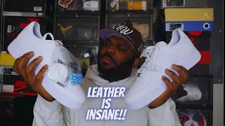 Air Force 1 Low Nocta AKA Drake Certified Lover Boy Unboxing/Review // INSANE LEATHER QUALITY!!