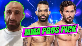 MMA Pros Pick ✅ Rob Font vs. Chito Vera - Part 1 👊 UFC Vegas 53