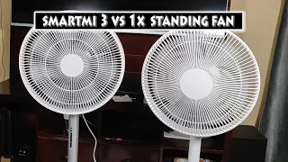 Xiaomi Smartmi 3 vs 1X standing fan. #smartmi #xiaomi #mcsmarthomes