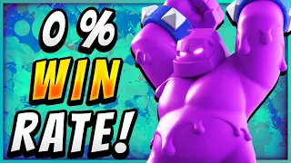 WORST DECK in CLASH ROYALE HISTORY! ⚠️