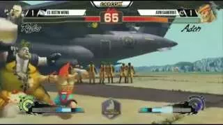 USF4 - Justin Wong [Rufus] vs GamerBee [Adon] - NCR2015