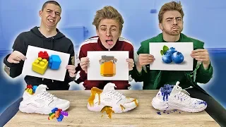 GROSS SNEAKERS CHALLENGE !