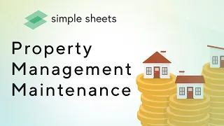 Property Management Maintenance Excel Template Step-by-Step Video Tutorial by Simple Sheets