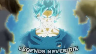 Dragon ball z [AMV]- Legends never die (Alan Walker remix)