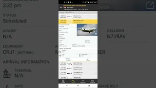 (Super Rare!!) CRJ-100ER Coming to MSP today [N719AV] from Manchester (KMHT/MHT) at 3:32pm CST