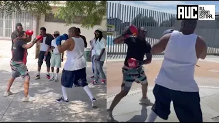 Crip Mac Fights Bounty Hunter Blood Dazsy Caine In Nickerson Gardens