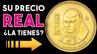 ¡Este es el valor de la moneda de $1000 pesos de Sor Juana? / Entérate aquí