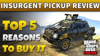 GTA 5 Insurgent Pickup Custom Review | IS INSURGENT PICK UP WORTH IT IN GTA ONLINE? (+Armor Test)