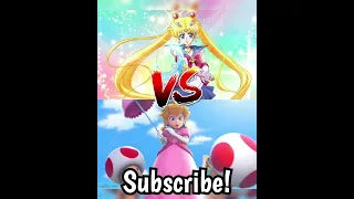 Sailor Moon VS Princess Peach!