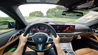 2024 BMW 430i Coupe M-Sport: POV Walkaround and Test Drive ASMR