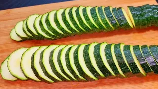 I have never eaten such delicious zucchini ! New zucchini recipe and everyone will be amazed