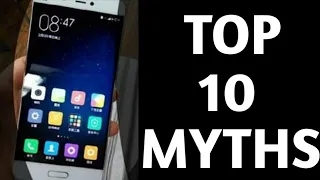 TOP 10 Smartphone Myths....???... 🔥🔥🔥  - In Hindi