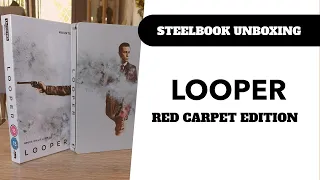 Looper - Zavvi Exclusive Red Carpet Edition 4K Steelbook Unboxing