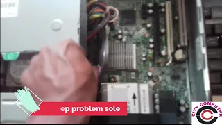 hp desktop dc 7800 ||  4 beep problem || solve