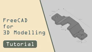 3D Modelling for 3D Printing in FreeCAD| Beginner Tutorial