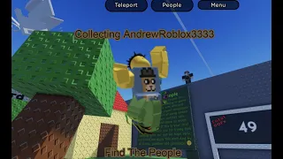 Collecting AndrewRoblox3333 | Find the People