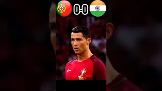 India 🇮🇳 vs Portugal 🇵🇹 fifa world cup imaginary final #shorts #football