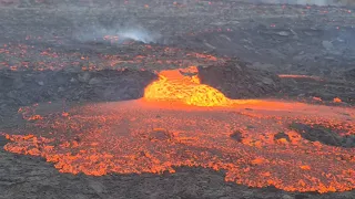 Lava Breakout, as it started 🔥 Meradalir Eruption 🌋 Fagradalsfjall Volcano, Iceland. 10.08.22
