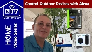 Connect and Setup GE Outdoor Smart Switch to Wink Hub and Amazon Echo for Smart Home Automation